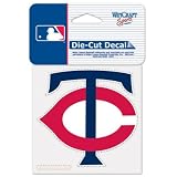 Minnesota Twins 4x4 Die Cut Decal
