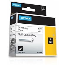 Dymo Rhinopro White Self-laminating Tape 1INX18 (1734821)