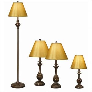 Pacific Coast Devon Collection - Set of 4 Lamps by Pacific Coast