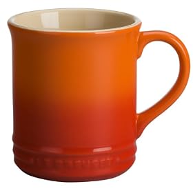 Buy Le Creuset Stoneware 12-Ounce Mug, Flame