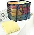 Laundry Micro Mesh Tote Bag Color: Navy (19"x12"x16"