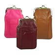 Womens Leather Cigarette Case & Lighter Holder in Choice of Colors