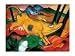 Gelbe Kuh, c.1911 World Culture Art Poster Print by Franz Marc, 31x24