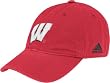 Wisconsin Badgers Adidas NCAA Adjustable Slouch Hat