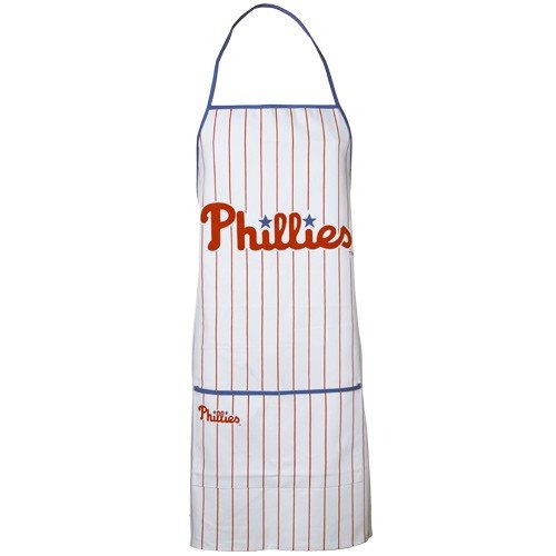 Philadelphia Phillies White Pinstripe BBQ Apron