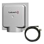 Funkwerk LTE 800 MIMO Antenne inkl. 5m High Quality Twin-Kabel zum Anschluss aller g�nigen LTE-Router