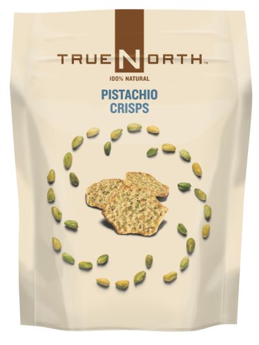 True North Pistachio Nut Crisps, 4.5-Ounce Bags (Pack of 8)