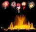 The Montjuic Fountain in Barcelona - 24"W x 21"H - Peel and Stick Wall Decal by Wallmonkeys