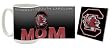 South Carolina Mug & Coaster Gift Box Combo South Carolina Fighting Gamecocks Beverage Drinkware