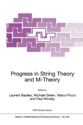 progress in string theory and m theory nato science series c