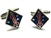USMC Marine Corps 1st Division First to Fight Flag Cufflinks w/Gift Box