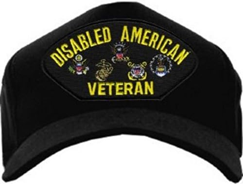 Disabled American Veteran Navy Blue Ball Cap Hat