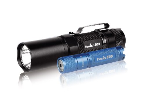  Fenix LD10 and E05 Flashlight Set One Color, One Size 
