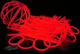 100 ROTE erstklassige Premium Arm Knicklichter, 202 Teile. OHNE krebserregende Weichmacher (Phthalate)! Neueste Generation! AKTION! Jetzt 11% Rabatt sichern!
