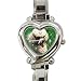 Poodle Heart Shaped Italian Charm Dog Watch D95