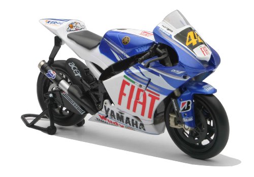 New Ray Die-Cast Yamaha Valentino Rossi NO.46 Motorcycle Replica 1:12 Scale Blue/White