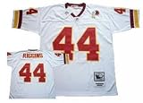 Washington Redskins NFL Jersey John Riggins #44 White Throwback Jersey Size 50