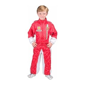 Ferrari Formula 1 Racing Suit Costume - 5/7 Years