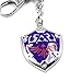 The Legend of Zelda Hylian Shield Keychain (Silver B)