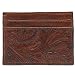 American West Money Clip/Credit Card Case - Mahogany