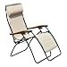 Faulkner Standard Recliner Desert Sand/Black Mesh with Wood Arms
