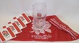 Review Official Football Merchandise  / England Rugby Bar Set