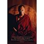 Dalai Lama (World Peace) Art Poster Print - 24" X 36"