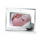 Russ Berrie Baby's Glass Photo Frame, Baptism by Russ Berrie