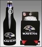 SET OF 2 BALTIMORE RAVENS CAN & BOTTLE KOOZIE COOLER