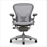 Herman Miller AE213AWxT Aeron Loaded Chair With Titanium Base