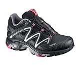 SALOMON XT Wings 2 GTX Damen Trail Laufschuhe, Schwarz/Silber/Rosa, 40 2/3