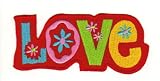 Produkt-Bild: Aufn&auml;her B&uuml;gelbild Aufb&uuml;gler Iron on Patches Applikation Love Liebe Peace Hippie