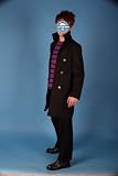 Japanese Anime Katekyo Hitman Reborn Cosplay Costume - Belphegor 1st Ver Set X-Small