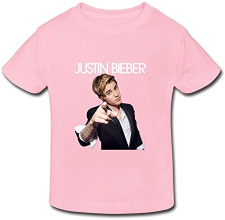 CAILHBABY Kid's Toddler Justin Bieber 2016 New Album Age 2-6 T-shirt Pink 2 Toddler