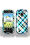 Samsung i400 Continuum Graphic Case - Blue Plaid