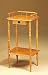 Oak Finish Wood Phone Stand/Side Table Furniture