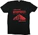 Leftover Crack Men's Red Constructs of the State [Next Level] Black T-Shirt