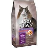 Pro Plan Dry Cat Food, Adult Extra Care Hairball Management Salmon and Rice Formula, 3.5...