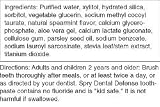 Search : Xlear - Spry Toothpaste Flouride Free, 4 oz toothpaste