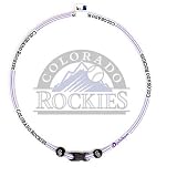 Phiten Colorado Rockies MLB Titanium X30 22 Necklace