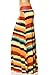 Frumos Womens Tie Dye Maxi Skirts