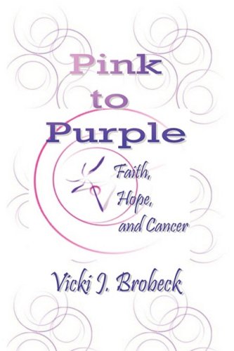 pink to purple faith hope and cancer
