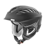 UVEX Skihelm X-Ride Motion Air, black/anthrazite mat, 58-60 cm, S56.6.123.2505