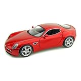 Alfa Romeo 8C Competizione 1 18 Red by Collectable Diecast