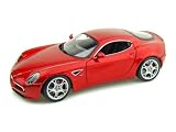 Alfa Romeo 8C Competizione 1/18 Red