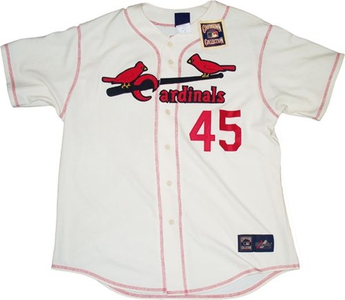 Bob Gibson Autographed/Signed St Louis Cardinals Jersey