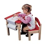 Guidecraft G98049 Red Art Table & Chair Set