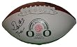 Darron Thomas Autographed Oregon Ducks 2012 Rose Bowl Logo Football, Proof Photo