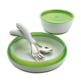 OXO Tot 4-Piece Feeding Set, Green