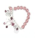 Schmuck-art  Female Armband Flavia purple/silver 20605